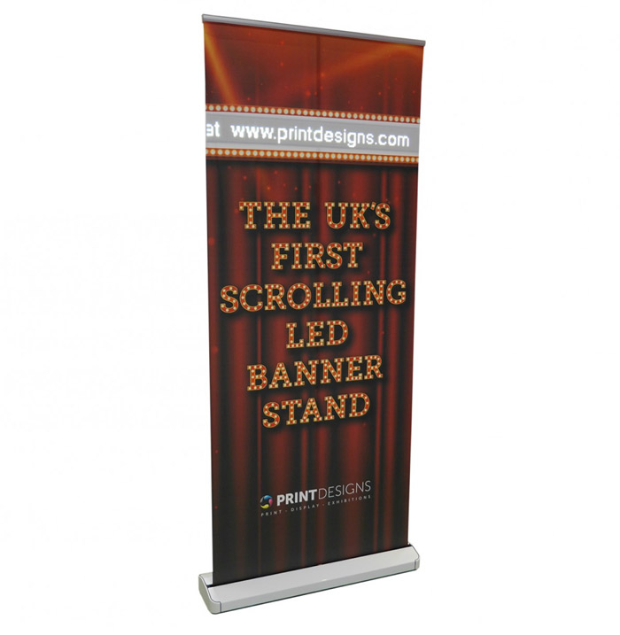 Image showing the Exclusive LED Scroller Banner from Printdesigns